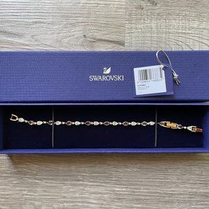 Swarovski Vintage Bracelet - Pink, Rose-gold